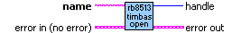 RB8513 TIMEBASE Open